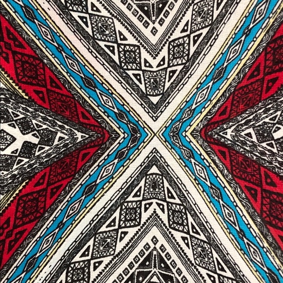 ๐ฌ FINAL MARKDOWN! CHICOโS Scarf Print Slit Shoulder Poncho, 0 = S/M - Picture 8 of 8